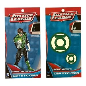 Justice League‎ Car Decal Green Lantern DC Comic USA Car Stickers and Green Logo